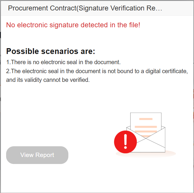 Scenario 2 - Invalid image stamp